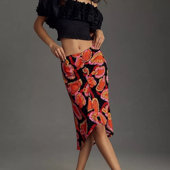 NWT Farm Rio Draped Slip Skirt Size XS - Picture 7 of 7